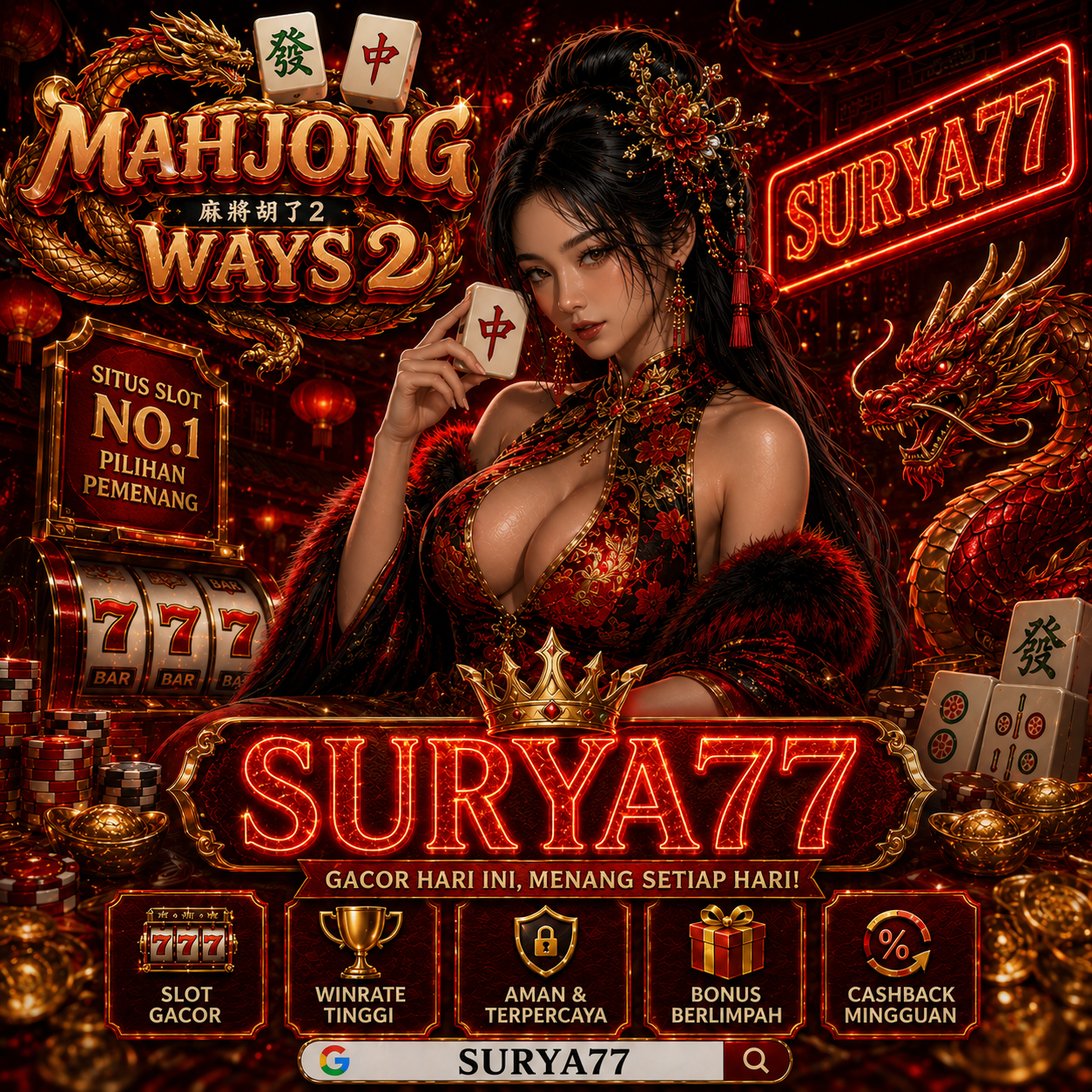 SURYA77 - VIRAL Hari Ini! Situs Slot Gacor 2026 Resmi – Slot 88 Online & Toto Togel Internasional Paling Dicari!